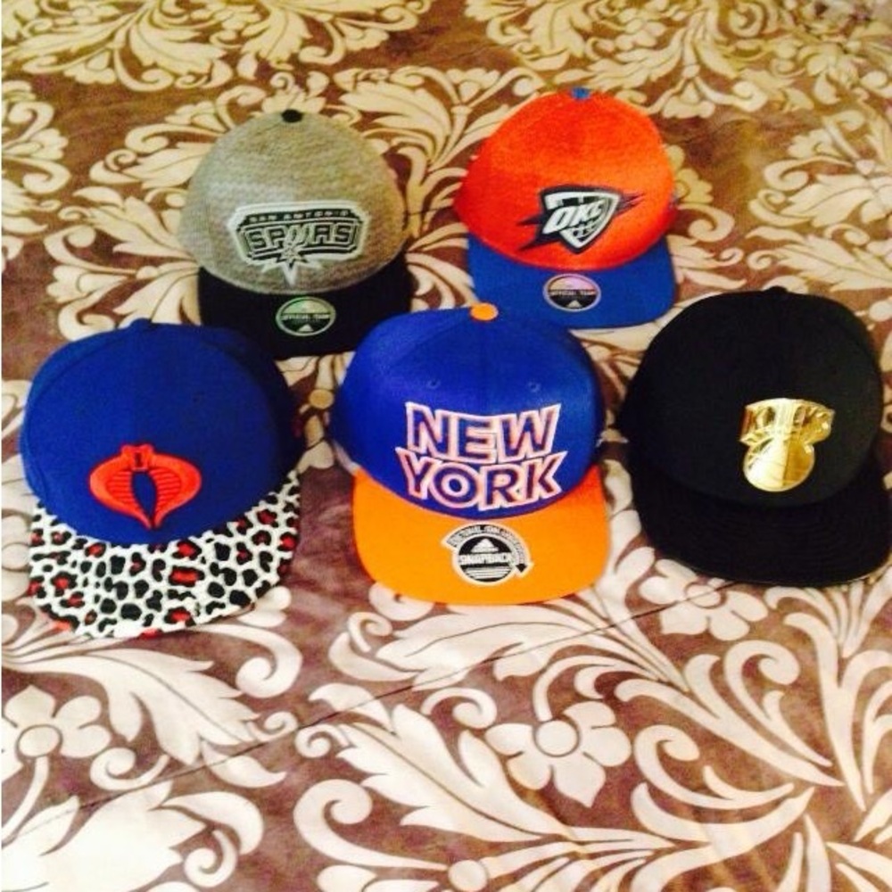 Colorful Snapback Hat Collection. Over 100 brand new snapbacks. All diff teams.